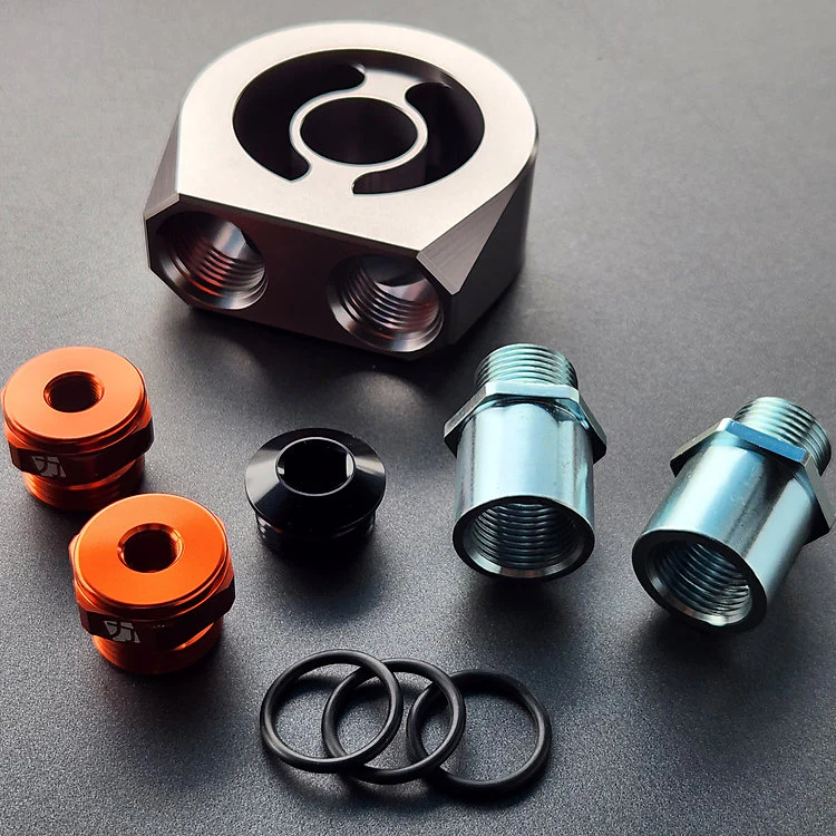 Chikara Motorsports Oil Temperature Sensor Sandwich Plate Adapter - (NA/NB 1989-2004) - Image 2